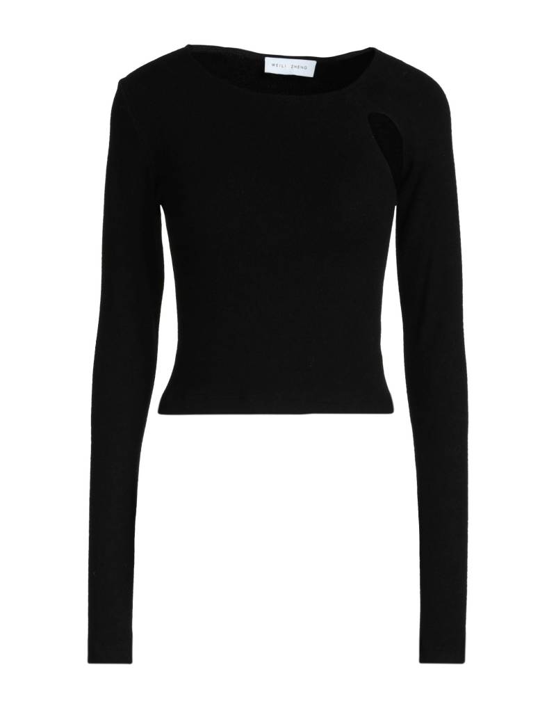 WEILI ZHENG Pullover Damen Schwarz von WEILI ZHENG