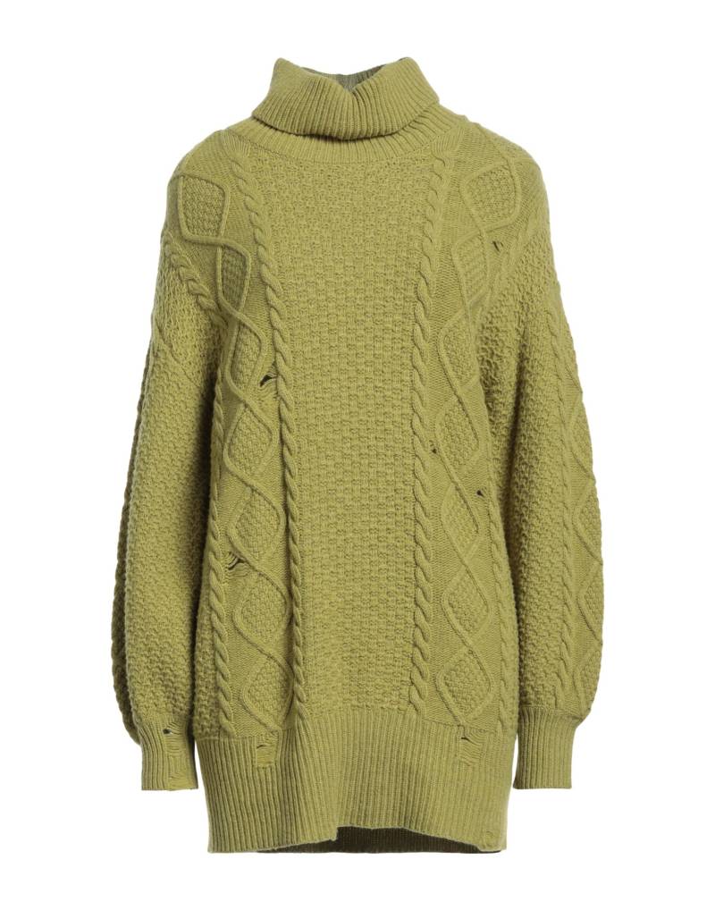 WEILI ZHENG Rollkragenpullover Damen Khaki von WEILI ZHENG