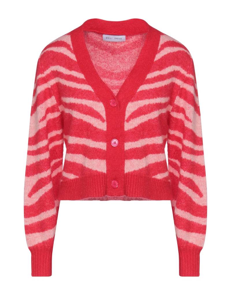 WEILI ZHENG Strickjacke Damen Rot von WEILI ZHENG