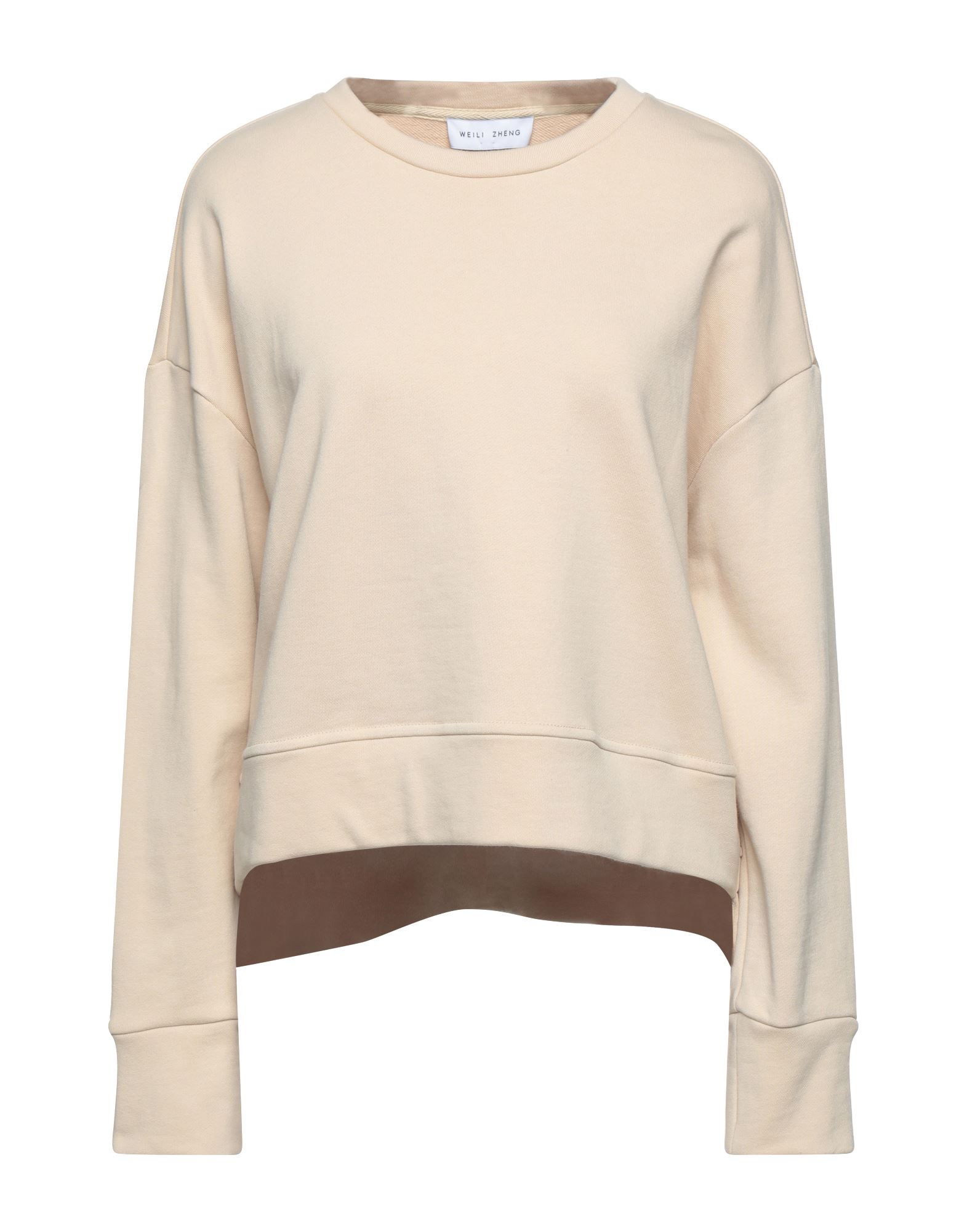 WEILI ZHENG Sweatshirt Damen Beige von WEILI ZHENG