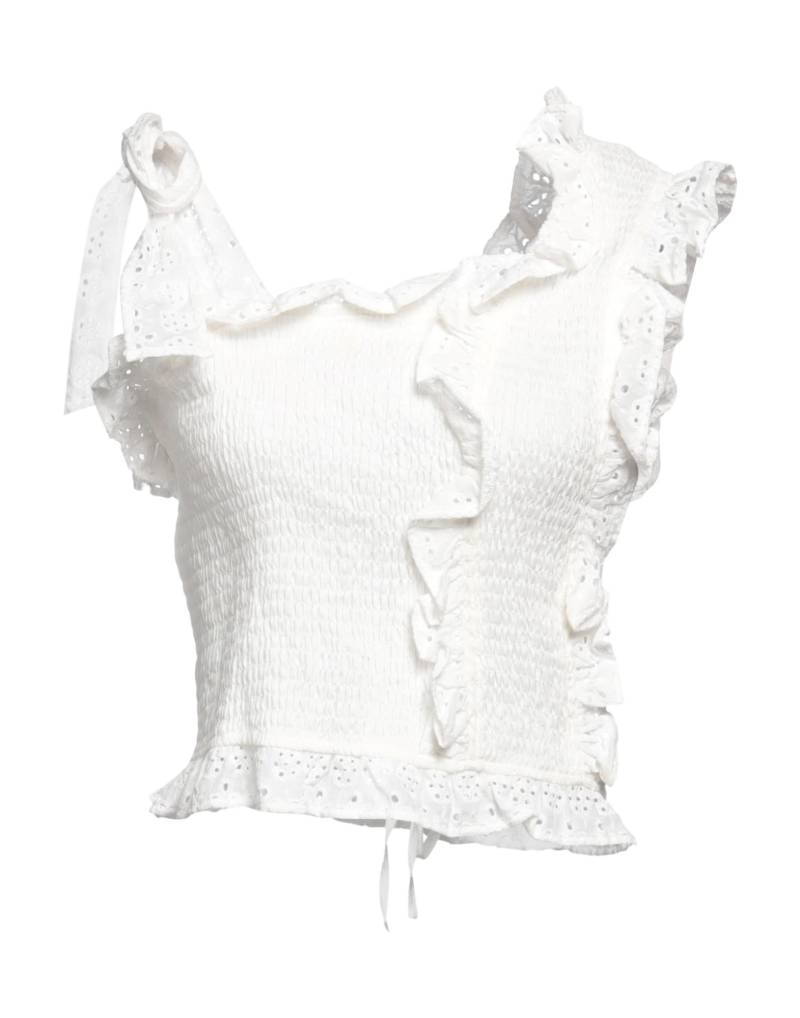 WEILI ZHENG Top Damen Weiß von WEILI ZHENG