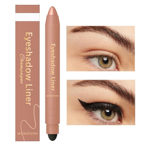 weiting Thin Eyeline, Sanftes Augen Make Up Pen 2 in 1, Verschmierungssichere Eyeliner Für Frauen Dame Party Alltag Karneval Promi Cosplay Konzert Reise Bühne Kostüm weiting Thin Eyeline, Sanftes Augen Make Up Pen 2 in 1, Verschmierungssichere Eyeliner Für Frauen Dame Party Alltag Karneval Promi Cosplay Konzert Reise Bühne Kostüm von WEITING