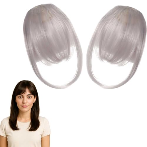 Clip-On-Pony aus 100% Echthaar, 2 Stück, unauffälliger und nahtloser französischer Clip-In-Pony für Frauen, Clips-In-Ponys aus Echthaar, passt sich natürlich dem Haaransatz an, für dünnes Haar (E) Clip-On-Pony aus 100% Echthaar, 2 Stück, unauffälliger und nahtloser französischer Clip-In-Pony für Frauen, Clips-In-Ponys aus Echthaar, passt sich natürlich dem Haaransatz an, für dünnes Haar (E) von WEIWOGU