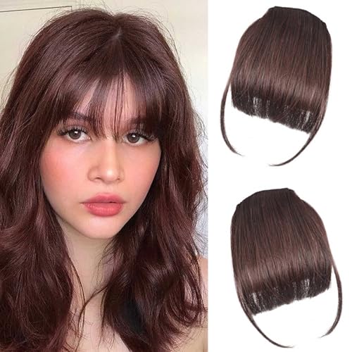 Clip-On-Pony aus 100% Echthaar, 2 Stück, unauffälliger und nahtloser französischer Clip-In-Pony für Frauen, Clips-In-Ponys aus Echthaar, passt sich natürlich dem Haaransatz an, für dünnes Haar (C) Clip-On-Pony aus 100% Echthaar, 2 Stück, unauffälliger und nahtloser französischer Clip-In-Pony für Frauen, Clips-In-Ponys aus Echthaar, passt sich natürlich dem Haaransatz an, für dünnes Haar (C) von WEIWOGU
