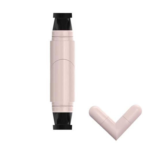 Eyeliner-Stempel, Doppelspitzenflügel-Eyeliner-Stempel, schnelle trockene Eyeline-R-Stempel Flüssigkeit-faltbares Design, wasserdicht (01) von WEIWOGU