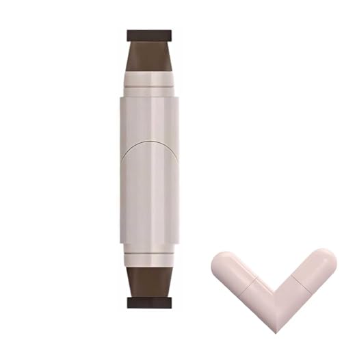 Eyeliner-Stempel, Doppelspitzenflügel-Eyeliner-Stempel, schnelle trockene Eyeline-R-Stempel Flüssigkeit-faltbares Design, wasserdicht (02) von WEIWOGU