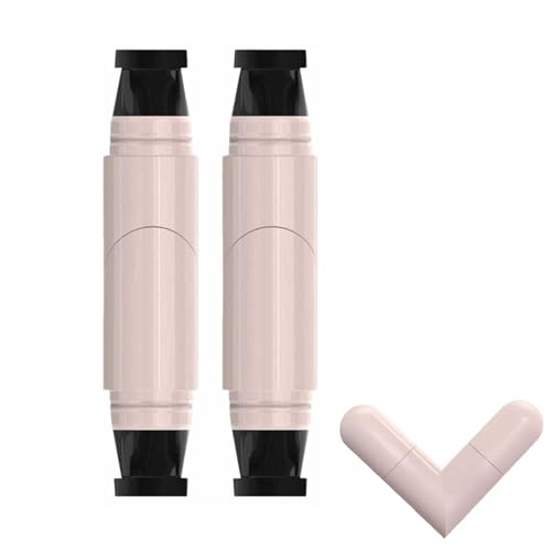 Eyeliner-Stempel, Doppelspitzenflügel-Eyeliner-Stempel, schnelle trockene Eyeline-R-Stempel Flüssigkeit-faltbares Design, wasserdicht (A) von WEIWOGU