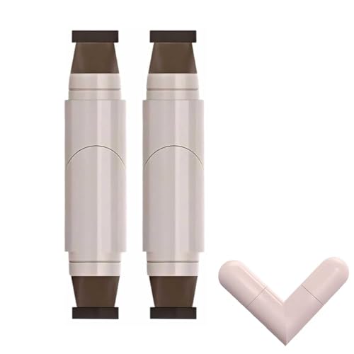 Eyeliner-Stempel, Doppelspitzenflügel-Eyeliner-Stempel, schnelle trockene Eyeline-R-Stempel Flüssigkeit-faltbares Design, wasserdicht (B) von WEIWOGU