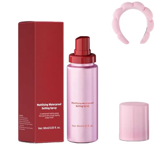 Powder Melt Glass Setting Spray, Ultra-Smooth Ultra-Smooth Finish- Size Setting Spray, Hydrating Makeup Setting Sprays, Glass Skin Finish for Radiant, Makeup Wear Up To 12 Hours (1PCS) von WEIWOGU