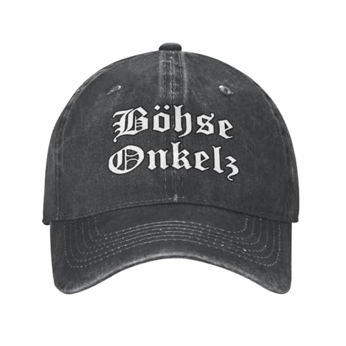 Basecap Rock Music Bohse Onkelz Basecap für Damen und Herren lässig zum Outdoor-Training getragen Snapback Geschenk Basecap Rock Music Bohse Onkelz Basecap für Damen und Herren lässig zum Outdoor-Training getragen Snapback Geschenk von WEIXNCXCJ