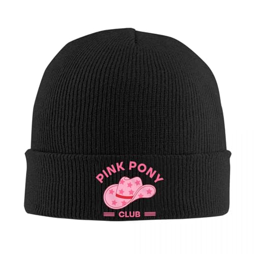 WEIXNCXCJ Hut Winter Warm Pink Pony Club Strickmütze für Männer und Frauen Casual warm Reisen Mittlerer Westen Prinzessin Hut Roan Herbst und Winter 2024 Geburtstagsgeschenk von WEIXNCXCJ
