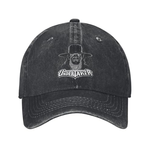 WEIXNCXCJ Vintage The Undertaker Wrestle Deadman Baseballmützen Distressed Washed Sun Cap Ministry of Darkness All Seasons Travel Geschenk Hut WEIXNCXCJ Vintage The Undertaker Wrestle Deadman Baseballmützen Distressed Washed Sun Cap Ministry of Darkness All Seasons Travel Geschenk Hut von WEIXNCXCJ