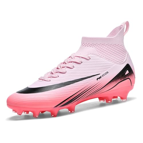 WEJIESS AG Herren FußballSchuhe Jugend High Top Fußballschuhe Outdoor-Fußball-Training Match Athletic TF Indoor Professional Fußballschuhe Atmungsaktiv Weich Verschleißfest Langlebig WEJIESS AG Herren FußballSchuhe Jugend High Top Fußballschuhe Outdoor-Fußball-Training Match Athletic TF Indoor Professional Fußballschuhe Atmungsaktiv Weich Verschleißfest Langlebig von WEJIESS
