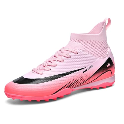WEJIESS AG Herren FußballSchuhe Jugend High Top Fußballschuhe Outdoor-Fußball-Training Match Athletic TF Indoor Professional Fußballschuhe Atmungsaktiv Weich Verschleißfest Langlebig WEJIESS AG Herren FußballSchuhe Jugend High Top Fußballschuhe Outdoor-Fußball-Training Match Athletic TF Indoor Professional Fußballschuhe Atmungsaktiv Weich Verschleißfest Langlebig von WEJIESS