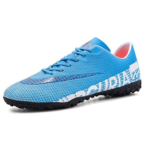 WEJIESS Fußballschuhe Atmungsaktive Low-Top-Fußballschuhe für Herren Outdoor-Stollen Teenager Erwachsene Outdoor-Fußball-Trainingsschuhe Unisex von WEJIESS