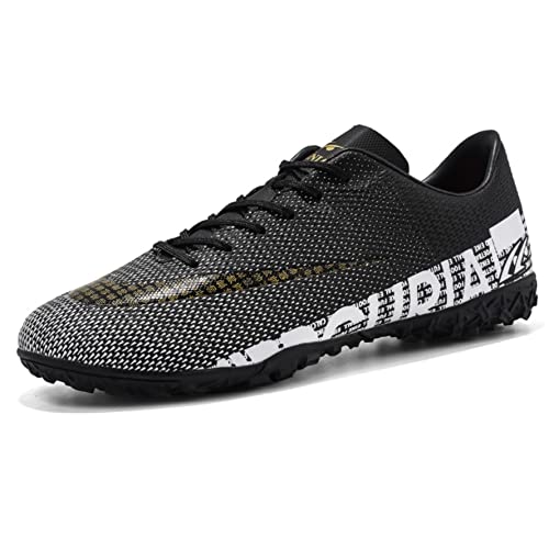 WEJIESS Fußballschuhe Atmungsaktive Low-Top-Fußballschuhe für Herren Outdoor-Stollen Teenager Erwachsene Outdoor-Fußball-Trainingsschuhe Unisex WEJIESS Fußballschuhe Atmungsaktive Low-Top-Fußballschuhe für Herren Outdoor-Stollen Teenager Erwachsene Outdoor-Fußball-Trainingsschuhe Unisex von WEJIESS