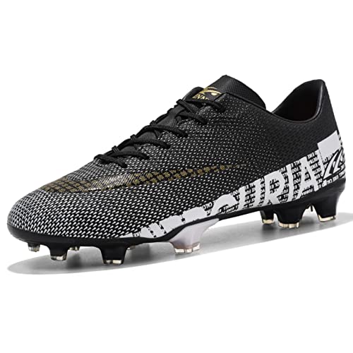 WEJIESS Fußballschuhe Atmungsaktive Low-Top-Fußballschuhe für Herren Outdoor-Stollen Teenager Erwachsene Outdoor-Fußball-Trainingsschuhe Unisex WEJIESS Fußballschuhe Atmungsaktive Low-Top-Fußballschuhe für Herren Outdoor-Stollen Teenager Erwachsene Outdoor-Fußball-Trainingsschuhe Unisex von WEJIESS
