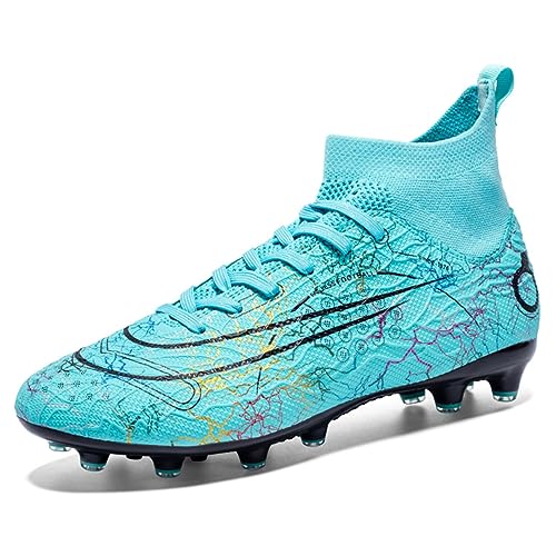WEJIESS Fußball Stiefel Herren Spike Fußball Schuhe Professionelle Spikes Fußballspiel Schuhe Jungen Fußball Schuhe Schnürschuhe Ausbildung Turnschuhe, Mondlicht 6-T, 40 EU WEJIESS Fußball Stiefel Herren Spike Fußball Schuhe Professionelle Spikes Fußballspiel Schuhe Jungen Fußball Schuhe Schnürschuhe Ausbildung Turnschuhe, Mondlicht 6-T, 40 EU von WEJIESS
