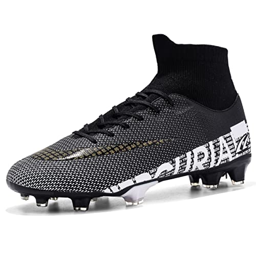 WEJIESS Fußballschuhe Herren Fußballschuhe Professionelle Spikes Jugend Fußballspiel Schuhe Fußballschuhe Schnürsenkel Training Sportschuhe von WEJIESS