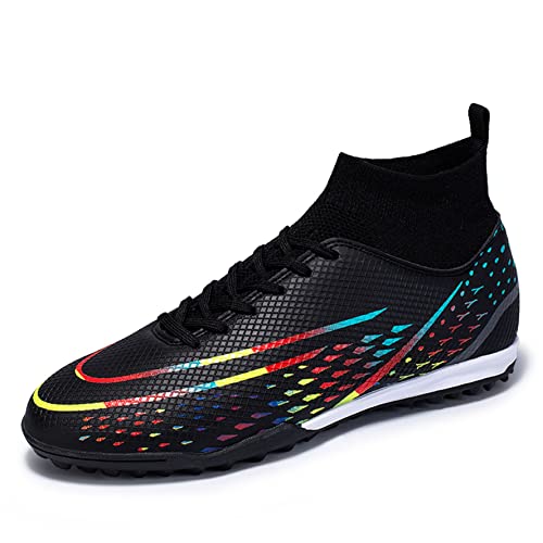 WEJIESS Fußballschuhe Herren Fußballschuhe Professionelle Spikes Jugend Fußballspiel Schuhe Fußballschuhe Schnürsenkel Training Sportschuhe von WEJIESS