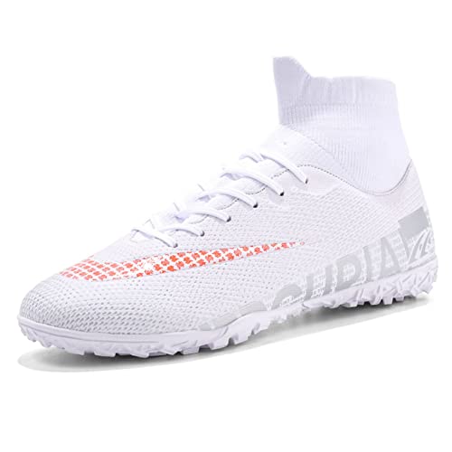 WEJIESS Fußballschuhe Herren Fußballschuhe Professionelle Spikes Jugend Fußballspiel Schuhe Fußballschuhe Schnürsenkel Training Sportschuhe von WEJIESS