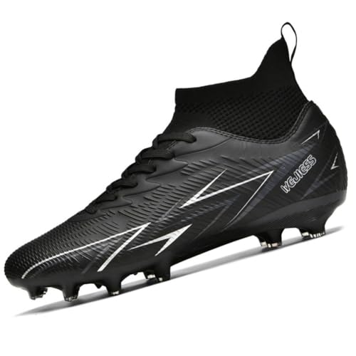 WEJIESS Fußballschuhe Herren High Top Professionelle Fussballschuhe Jugendliche Athletics Trainingsschuhe Outdoor Sport Kunstrasen Football Schuhe Fußball Stiefel von WEJIESS