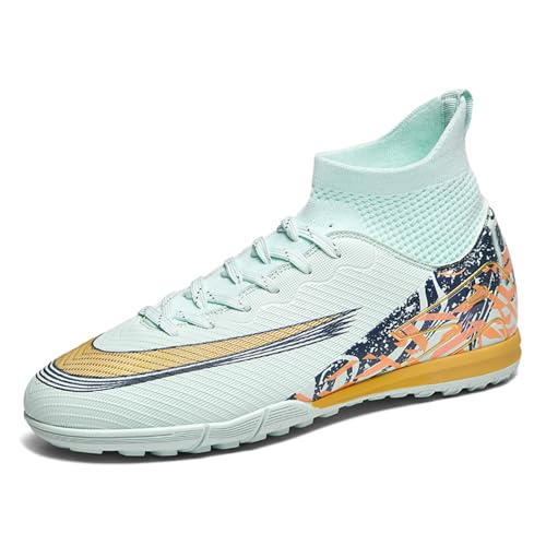 WEJIESS Fußballschuhe Herren High Top Spike Jugendliche Fußball Trainingsschuhe Outdoor Sportschuhe Fußball Stiefel Athletics Kinder Professionelle Fussballschuhe WEJIESS Fußballschuhe Herren High Top Spike Jugendliche Fußball Trainingsschuhe Outdoor Sportschuhe Fußball Stiefel Athletics Kinder Professionelle Fussballschuhe von WEJIESS