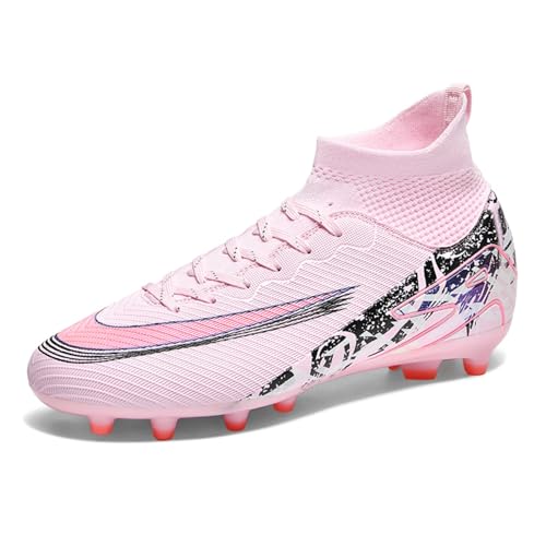WEJIESS Fußballschuhe Herren High Top Spike Jugendliche Fußball Trainingsschuhe Outdoor Sportschuhe Fußball Stiefel Athletics Kinder Professionelle Fussballschuhe WEJIESS Fußballschuhe Herren High Top Spike Jugendliche Fußball Trainingsschuhe Outdoor Sportschuhe Fußball Stiefel Athletics Kinder Professionelle Fussballschuhe von WEJIESS