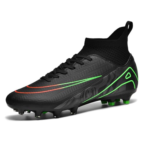 WEJIESS Fußballschuhe Herren High Top Spike Jugendliche Fußball Trainingsschuhe Outdoor Sportschuhe Fußball Stiefel Athletics Kinder Professionelle Fussballschuhe WEJIESS Fußballschuhe Herren High Top Spike Jugendliche Fußball Trainingsschuhe Outdoor Sportschuhe Fußball Stiefel Athletics Kinder Professionelle Fussballschuhe von WEJIESS
