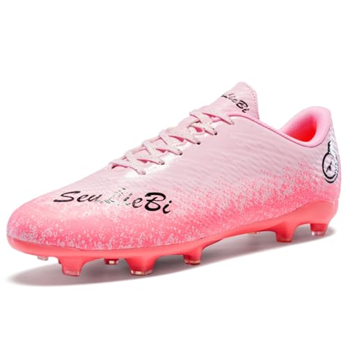 WEJIESS Fußballschuhe Herren Low Top Spikes Schuhe Jugendliche Fußballtraining Schuhe Outdoor-Sport wettbewerbsfähige Fussballschuhe Kinder atmungsaktiv komfortable professionelle Fussballstiefel von WEJIESS
