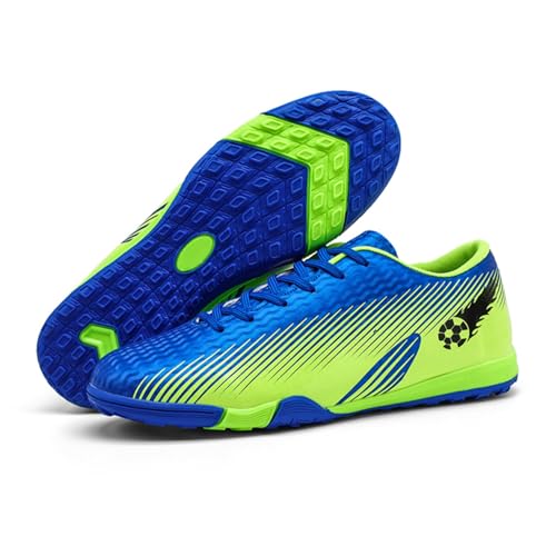 WEJIESS Fußballschuhe Herren Low Top Spikes Schuhe Jugendliche Fußballtraining Schuhe Outdoor-Sport wettbewerbsfähige Fussballschuhe Kinder atmungsaktiv komfortable professionelle Fussballstiefel von WEJIESS