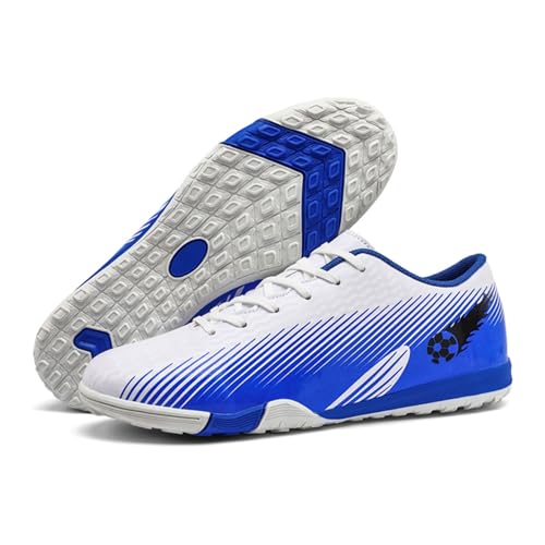 WEJIESS Fußballschuhe Herren Low Top Spikes Schuhe Jugendliche Fußballtraining Schuhe Outdoor-Sport wettbewerbsfähige Fussballschuhe Kinder atmungsaktiv komfortable professionelle Fussballstiefel von WEJIESS