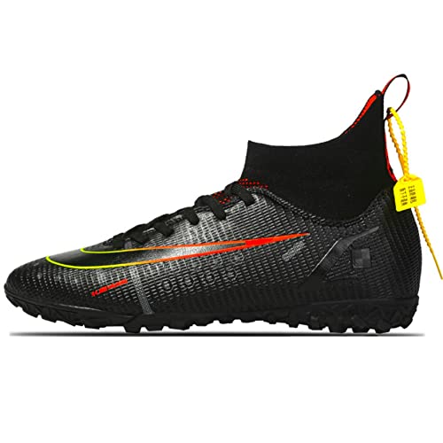 WEJIESS Fußballschuhe Herren Nieten High Top Fußballschuhe Jungen Outdoor Training Fußballschuhe Turnschuhe Unisex WEJIESS Fußballschuhe Herren Nieten High Top Fußballschuhe Jungen Outdoor Training Fußballschuhe Turnschuhe Unisex von WEJIESS