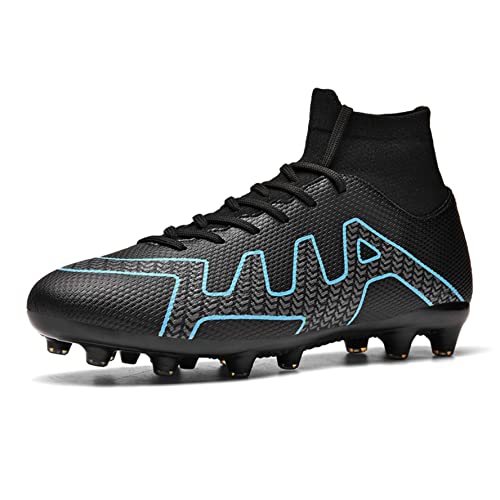 WEJIESS Fußballschuhe High Top Crushed Spikes AG Short Spikes TF Training Schuhe Wettbewerb Studenten Special Fußball Sportschuhe Erwachsene Fußballschuhe Männer von WEJIESS