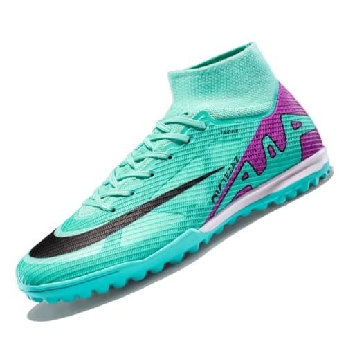 WEJIESS Fußballschuhe Jugend Outdoor High Top Spikes Herren Professionelle Spezialisierte Fußball-Athletik-Trainingsschuhe WEJIESS Fußballschuhe Jugend Outdoor High Top Spikes Herren Professionelle Spezialisierte Fußball-Athletik-Trainingsschuhe von WEJIESS