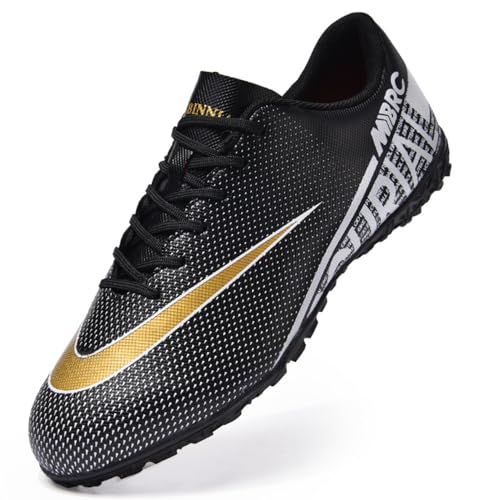 WEJIESS Fußballschuhe Jugend Spikes Herren Profi-Fußballschuhe Mikrofaser Schuhe Kinder Fußball Athletische Schuhe Training Schuhe Outdoor Sportschuhe Fußballschuhe Neutral Fußball Stiefel von WEJIESS