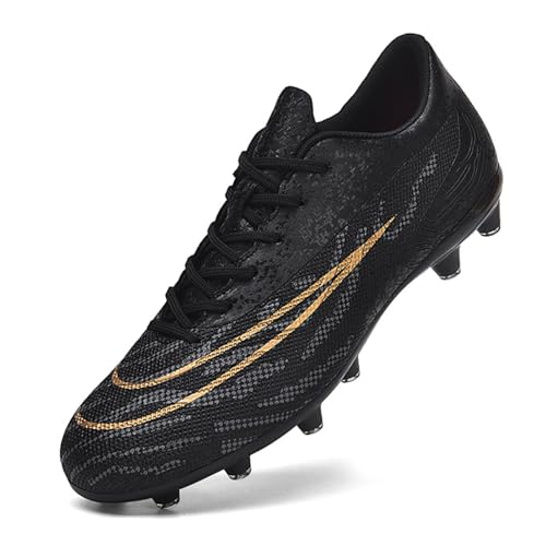 WEJIESS Fußballschuhe Jugend Spikes Herren Profi-Fußballschuhe Mikrofaser Schuhe Kinder Fußball Athletische Schuhe Training Schuhe Outdoor Sportschuhe Fußballschuhe Neutral Fußball Stiefel von WEJIESS