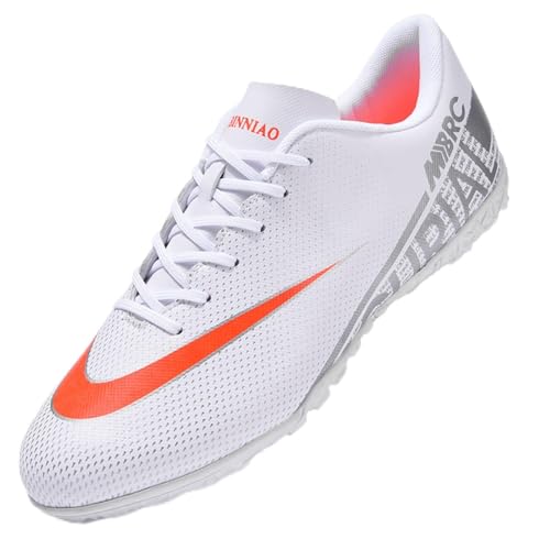 WEJIESS Fußballschuhe Jugend Spikes Herren Profi-Fußballschuhe Mikrofaser Schuhe Kinder Fußball Athletische Schuhe Training Schuhe Outdoor Sportschuhe Fußballschuhe Neutral Fußball Stiefel von WEJIESS