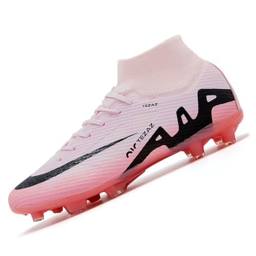 WEJIESS Jugend-Fußballschuhe High Top Spikes Herren Outdoor Professionelle Spezialisierte Fußball-Athletik-Trainingsschuhe WEJIESS Jugend-Fußballschuhe High Top Spikes Herren Outdoor Professionelle Spezialisierte Fußball-Athletik-Trainingsschuhe von WEJIESS