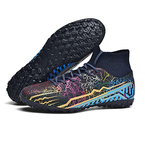 WEJIESS Jugend-Fußballschuhe Outdoor Herren-Fußballschuhe Herren High Top Fußballschuhe Jungen Turf Trainer Professionelle Fußball-Athletik-Schuhe WEJIESS Jugend-Fußballschuhe Outdoor Herren-Fußballschuhe Herren High Top Fußballschuhe Jungen Turf Trainer Professionelle Fußball-Athletik-Schuhe von WEJIESS