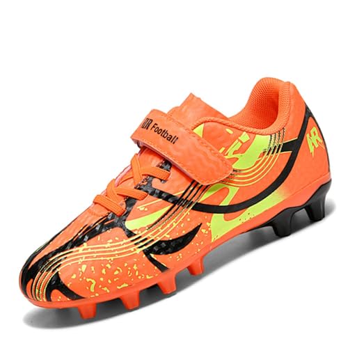 WEJIESS Kids Fußballschuhe Kinder Jugendliche Fussballschuhe Sportliche Fussball Schuhe Indoor Outdoor Athletics Professionelle Trainingsschuhe von WEJIESS