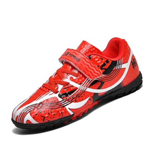 WEJIESS Kids Fußballschuhe Kinder Jugendliche Fussballschuhe Sportliche Fussball Schuhe Indoor Outdoor Athletics Professionelle Trainingsschuhe von WEJIESS