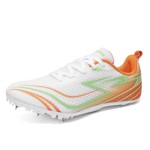 WEJIESS Leichtathletik Spike Schuhe Herren Jugendliche Anti-Rutsch Unisex Leichtathletik Schuhe Atmungsaktive Running Sneakers Sprint Jumping Race Training Schuhe WEJIESS Leichtathletik Spike Schuhe Herren Jugendliche Anti-Rutsch Unisex Leichtathletik Schuhe Atmungsaktive Running Sneakers Sprint Jumping Race Training Schuhe von WEJIESS