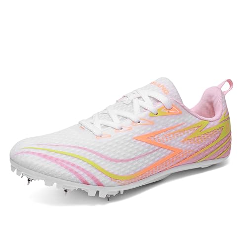 WEJIESS Leichtathletik Spike Schuhe Herren Jugendliche Anti-Rutsch Unisex Leichtathletik Schuhe Atmungsaktive Running Sneakers Sprint Jumping Race Training Schuhe WEJIESS Leichtathletik Spike Schuhe Herren Jugendliche Anti-Rutsch Unisex Leichtathletik Schuhe Atmungsaktive Running Sneakers Sprint Jumping Race Training Schuhe von WEJIESS