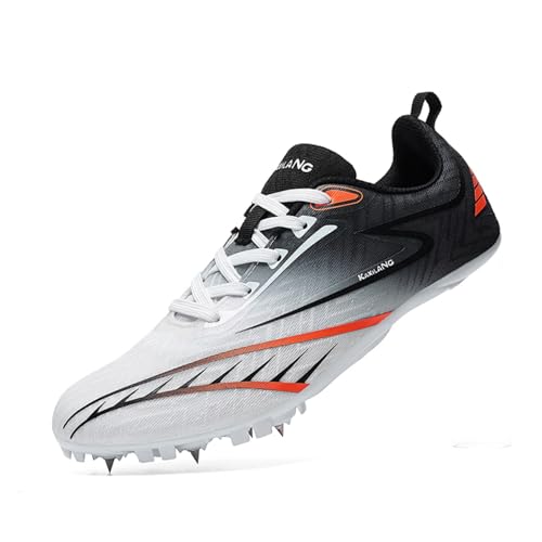 WEJIESS Leichtathletik Spike Schuhe Herren Jugendliche Anti-Rutsch Unisex Leichtathletik Schuhe Atmungsaktive Running Sneakers Sprint Jumping Race Training Schuhe von WEJIESS