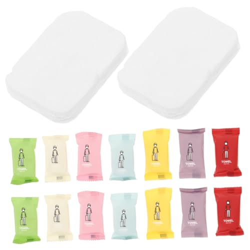 WEKADRIN 70stücke Komprimierte Handtücher Tragbare Weiche Einweg-waschlappen Für Reisen Camping Und Outdoor-aktivitäten Für Hygienische Anwendungen Und Gesichtspflege von WEKADRIN