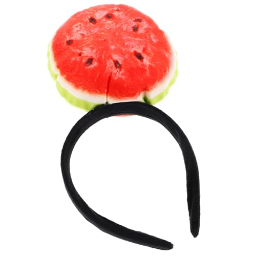 Stirnband Wassermelone Wassermelonen-partygeschenk Wassermelonenkostüm Sommer Haarband Party-stirnbänder Wassermelonen-stirnbänder Wassermelonen-kopfbedeckung Luau-stirnband Stoff von WEKADRIN