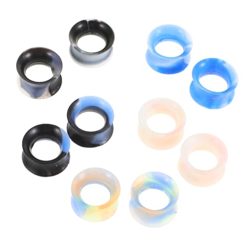 WEKADRIN 10 Stück Silikon Ohrdehner Teiliges Ohr Kit Flexible Ohr für Männer Frauen für Ohrloch Stretching Bequemes Modisches Ohrschmuck Accessoire WEKADRIN 10 Stück Silikon Ohrdehner Teiliges Ohr Kit Flexible Ohr für Männer Frauen für Ohrloch Stretching Bequemes Modisches Ohrschmuck Accessoire von WEKADRIN