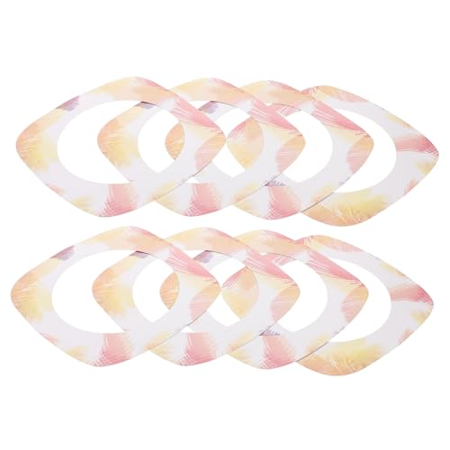 WEKADRIN 10 Stück Teiliges Einweg Wachswärmer Schutzmatten Wachsentfernungspads Papier Wachswärmer Ringe für Sauberes Hygienisches Waxing Zuhause und Professionell Tropfschutz Einfache von WEKADRIN