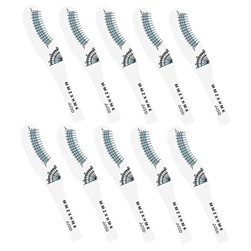 WEKADRIN 10 Stück Teiliges Wimpernlängen messwerkzeug aus Papier Präziser Lash Ruler zur Messung Curling Leicht Langlebig für Wimpernverlängerung und Anfänger Tierversuche von WEKADRIN